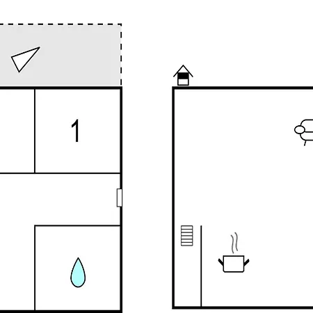 Two-bedroom In Apartment *